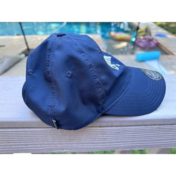Legacy Athletic Captain Nautical Embroidered Navy Blue Hat Adjustable Unisex - Picture 2 of 4